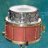 green glass drum